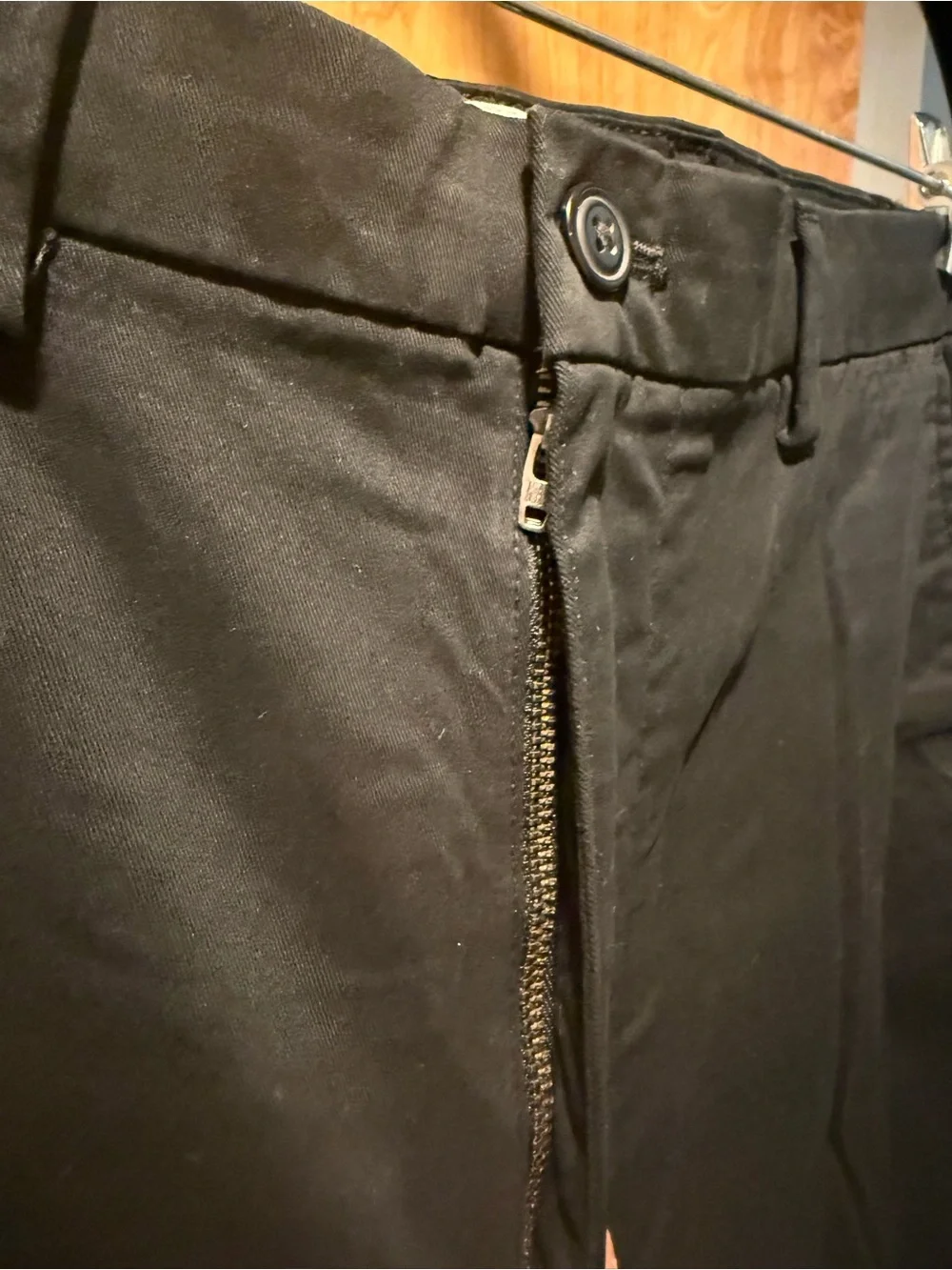 GAP Men's Black Chinos - Straight Casual Trousers